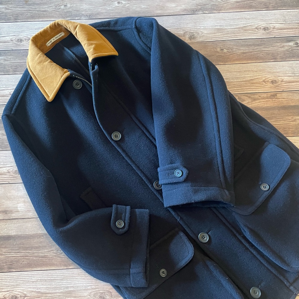 English Wool Hunting Coat ~ Made in England - Picture 5 of 11